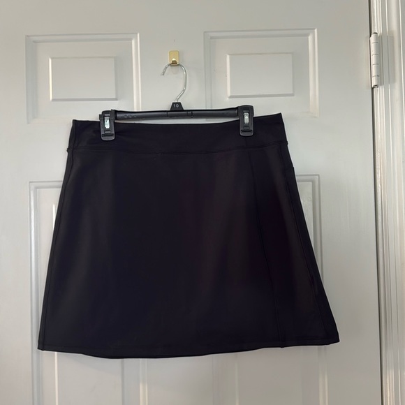 Lands' End Dresses & Skirts - Lands' End Black Women's Active Knit Skirt Comfort Casual Size Medium